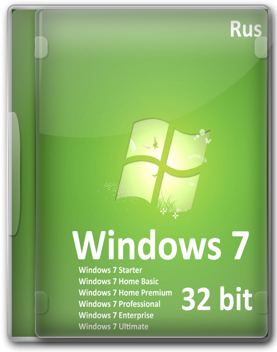 Образ Windows 7 32 bit Максимальная на русском